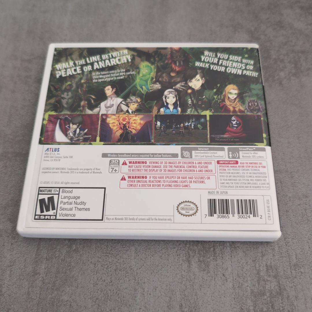 SHIN MEGAMI TENSEI IV: APOCALYPSE　海外版