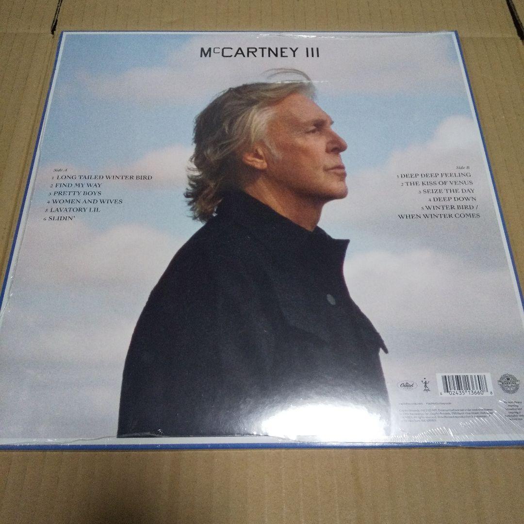 ポールマッカートニー レコード マッカートニーⅢcokebottle ビートルズ