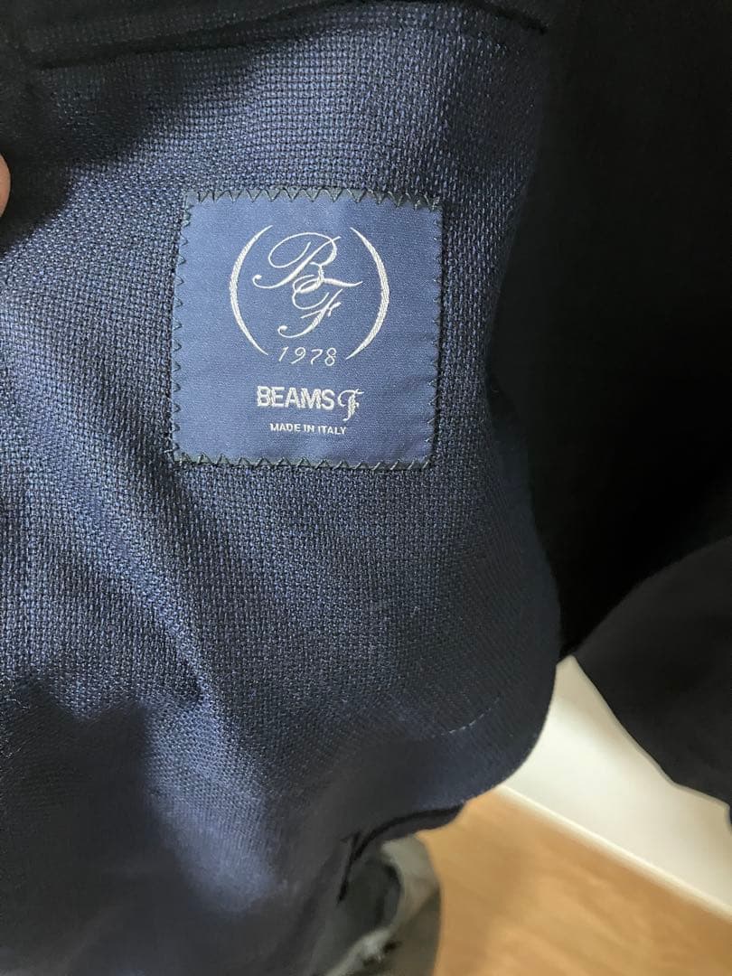 BEAMS F ネイビージャケット48