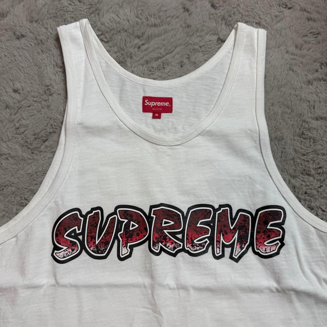【Mサイズ】Supreme Splatter Tank Top