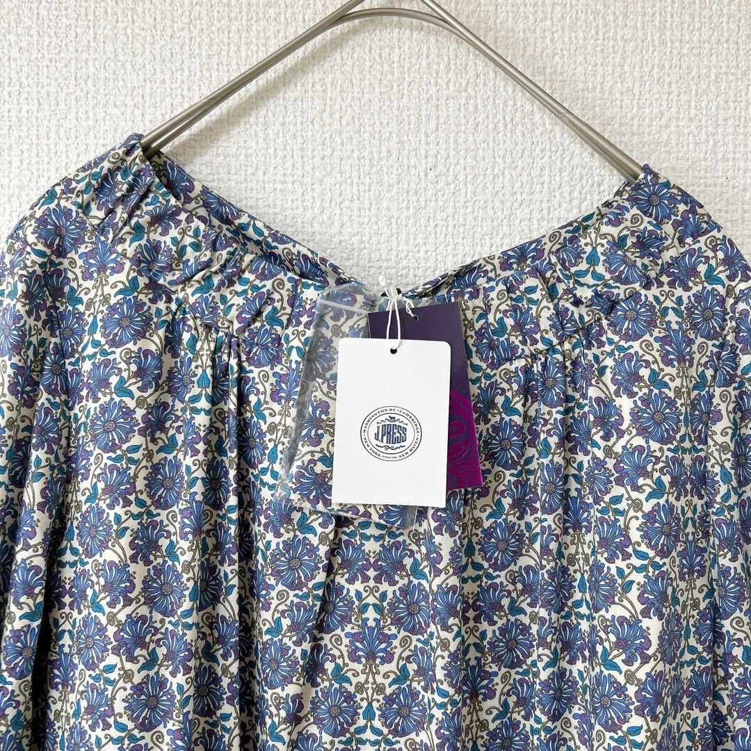 新品 J.PRESS × LIBERTY リバティ ワンピース チュニック 総柄