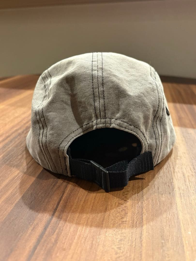 Supreme 6panel cap キャップ　デニム　グレーキャンプキャップ