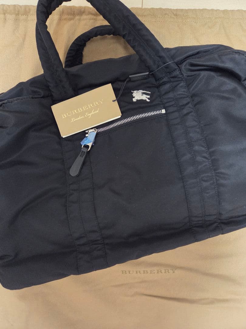 BURBERRY ナイロン ボストンバッグ