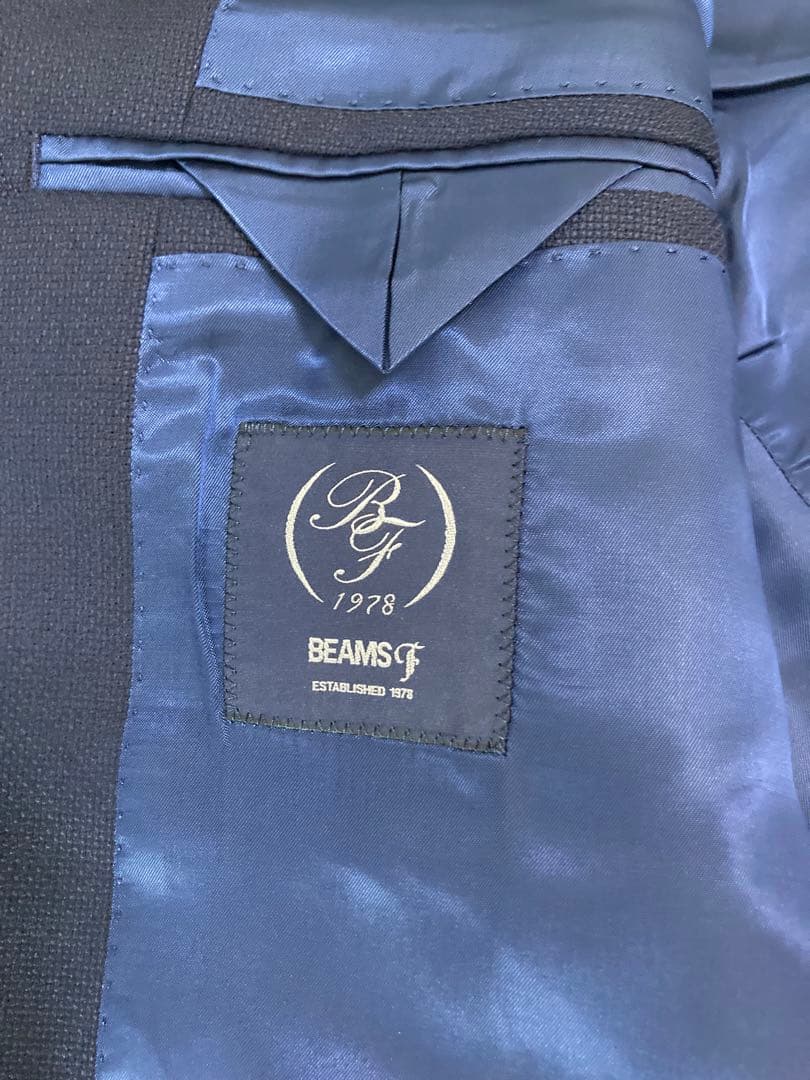 【新品同等】BEAMS F CANONICO ウール ホップサック ジャケット