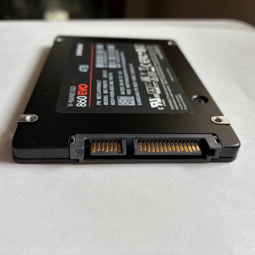 内蔵型SSD Samsung 860 EVO 4TB SSD