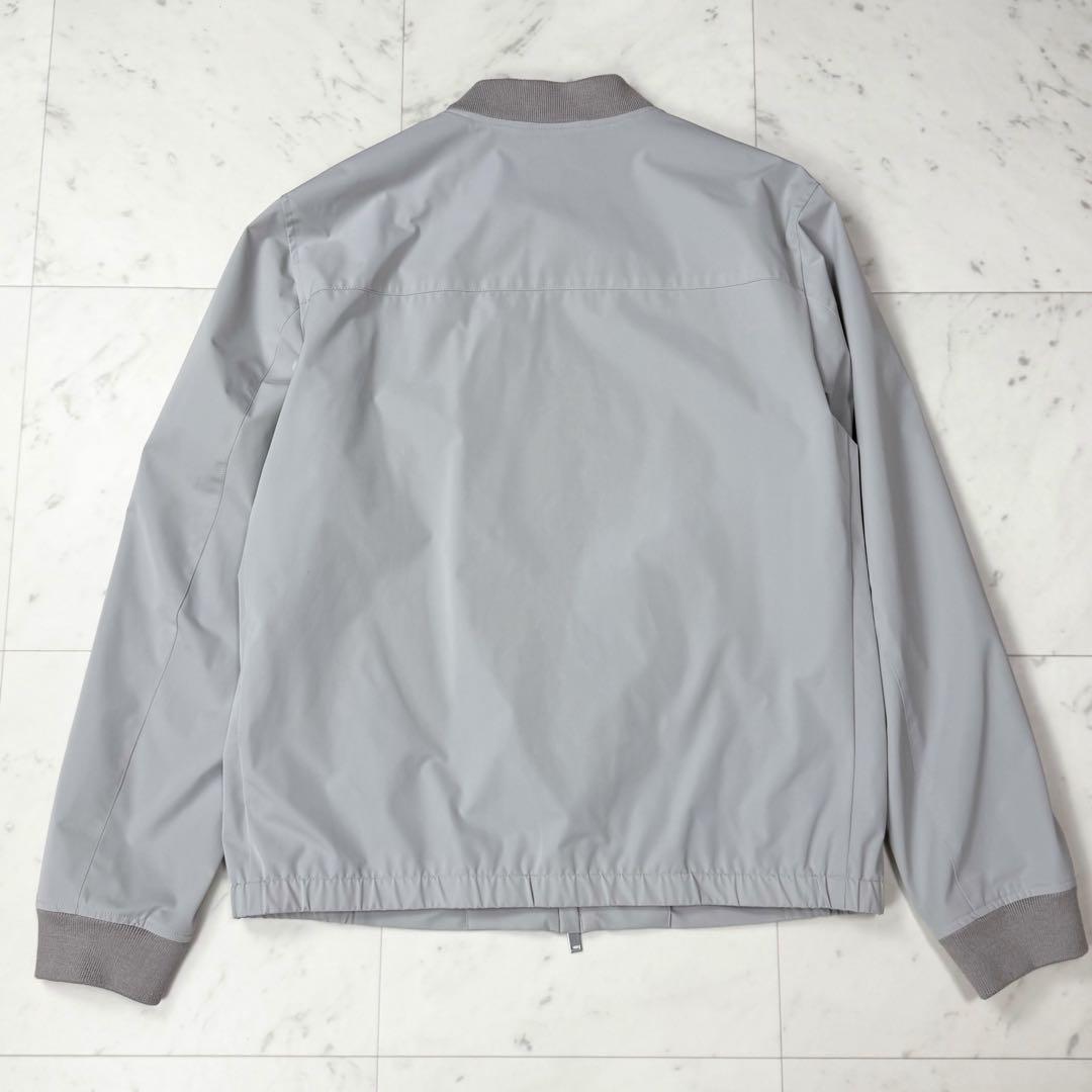 美品 セオリー Theory ボンバージャケット ブルゾン グレー Mサイズ