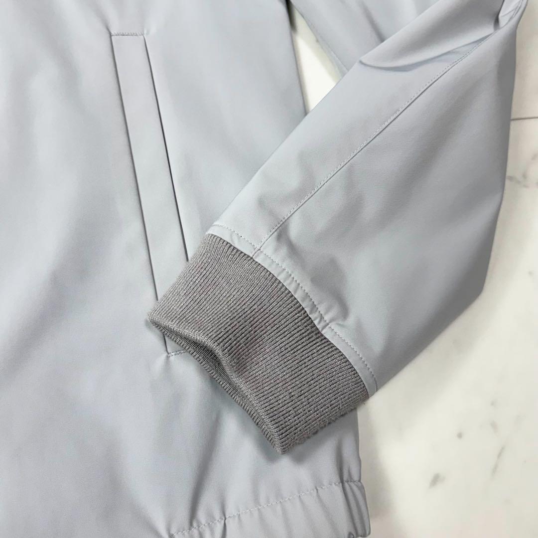 美品 セオリー Theory ボンバージャケット ブルゾン グレー Mサイズ