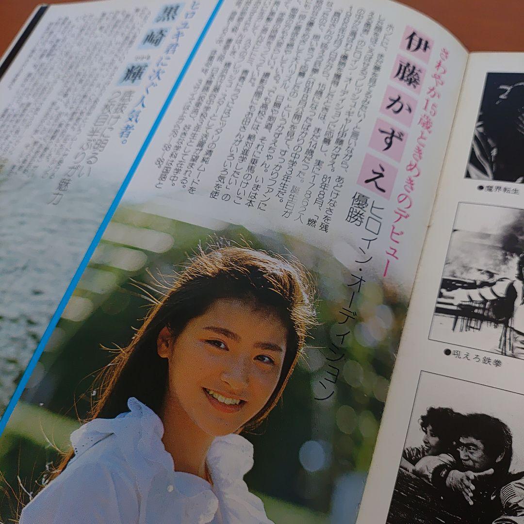 真田広之主演、映画、燃える勇者のパンフレットです、