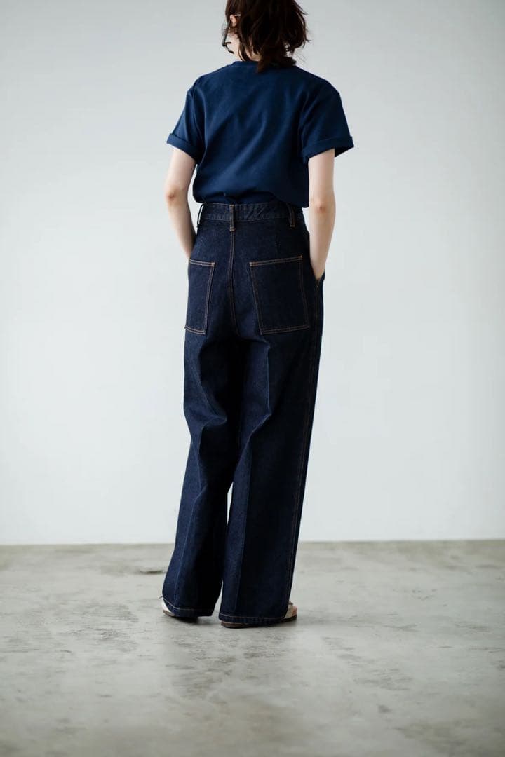 パンツ MY WEAKNESS DENIM WIDE PANTS 24