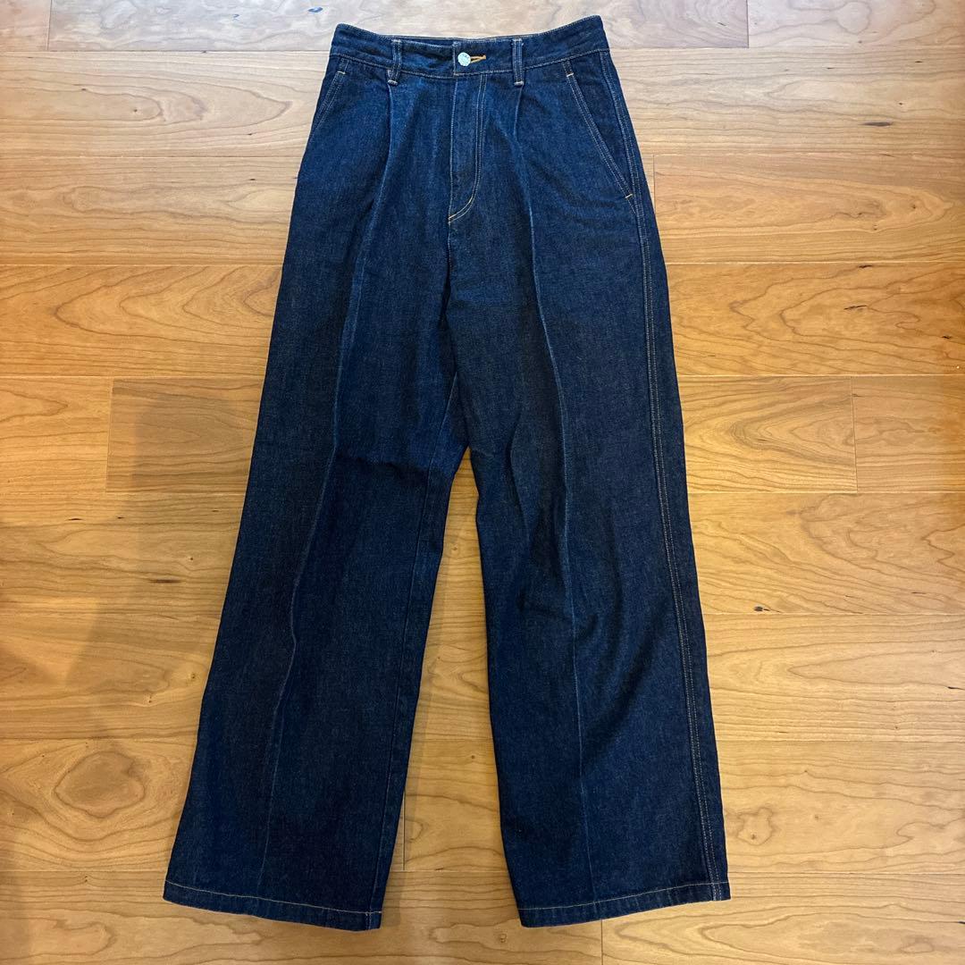 パンツ MY WEAKNESS DENIM WIDE PANTS 24