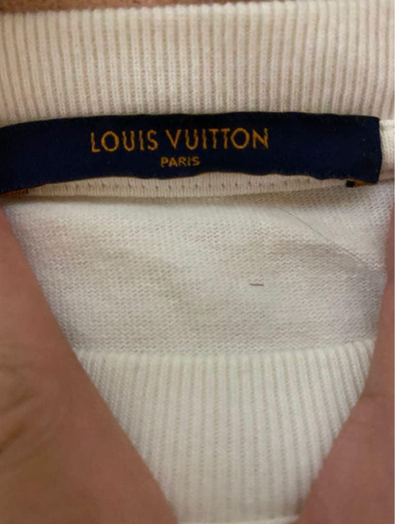 値下げ！　louis vuitton Tシャツ　L 美品　生地最高です