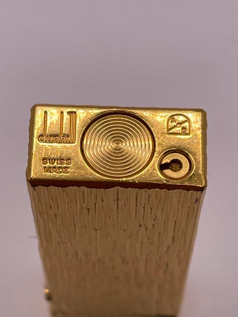 RAKUDO dunhill ダンヒル 金メッキ ガスライター