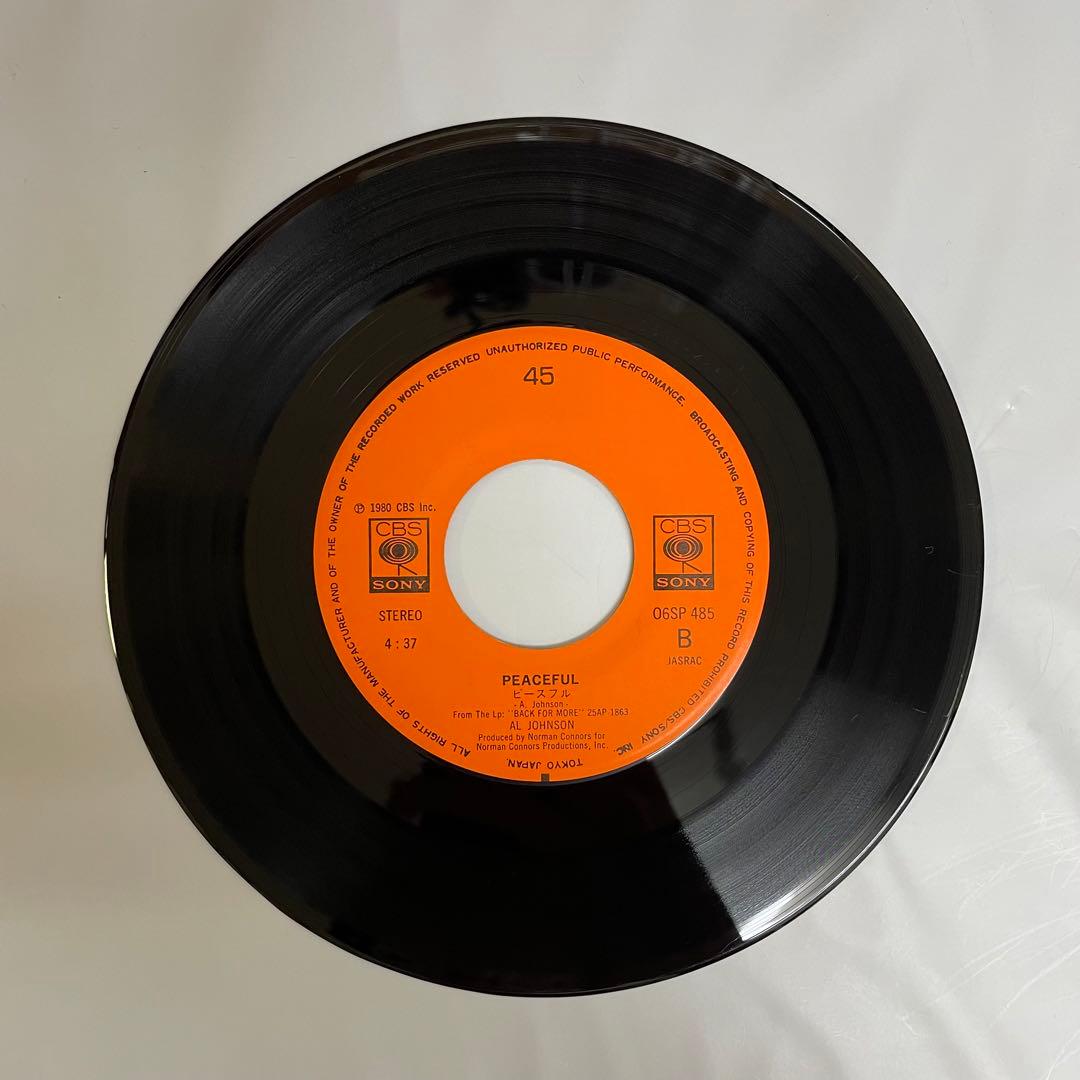 美盤　アル・ジョンソン – 渚のセカンド・ウインド　レコード　オリジナル盤