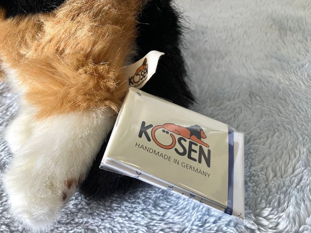 KOSEN ケーセン 寝そべり 猫 ぬいぐるみ 三毛猫 未使用品