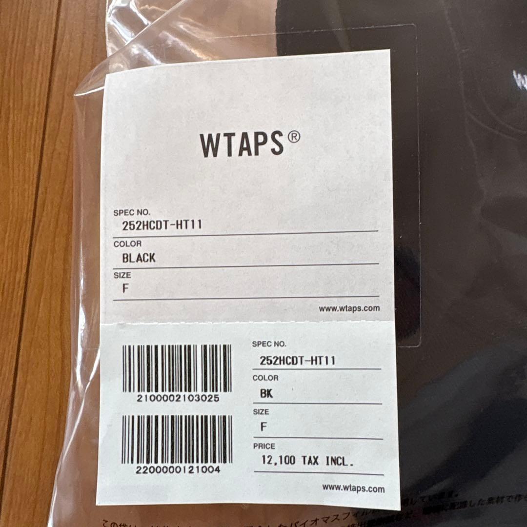 WTAPS T-6M 02 Cap Cotton CNVS Black 着用品