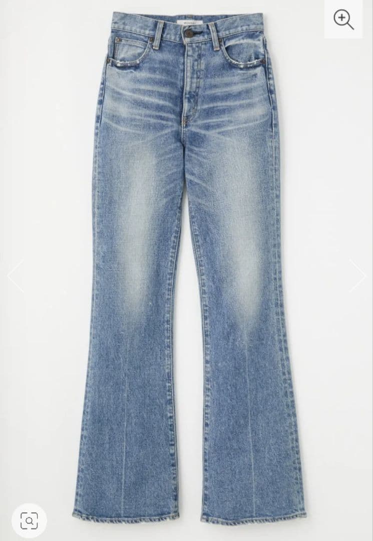 MOUSSY MVS FLARE ブーツカットフレアデニムパンツ 26