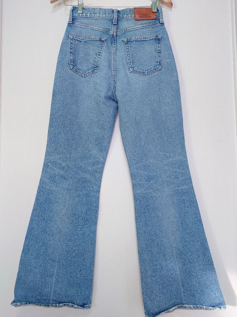 MOUSSY MVS FLARE ブーツカットフレアデニムパンツ 26