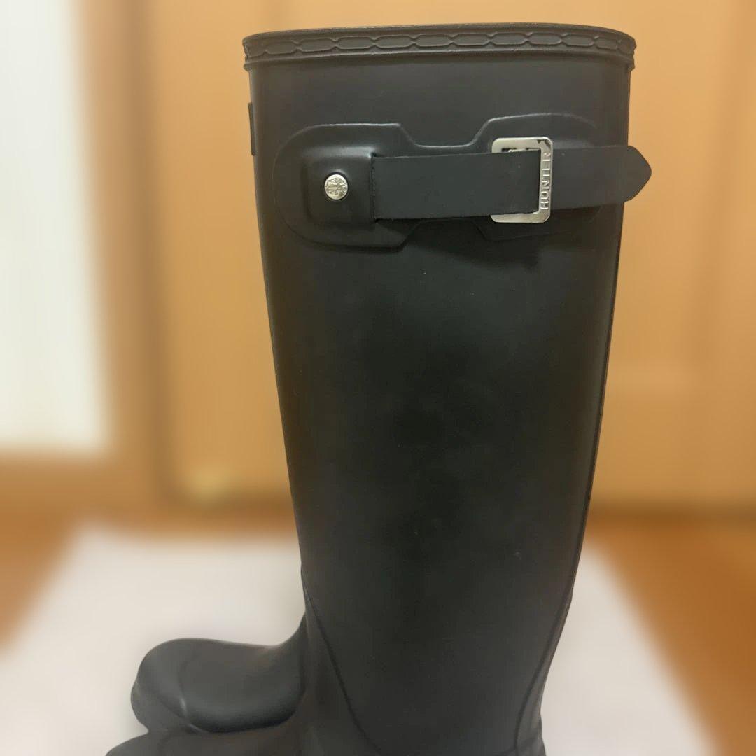 HUNTER オリジナル トールロングブーツUK3/US5/EU36ブラック