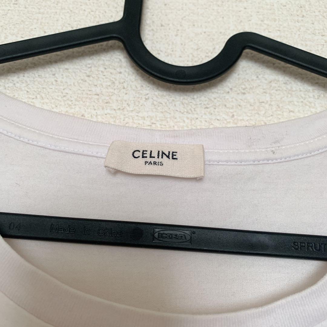 CELINE セリーヌ ホワイト Tシャツ M