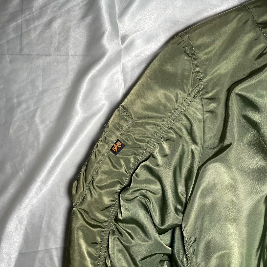 00s USA製 ALPHA MA-1 MA1 flight jacket S