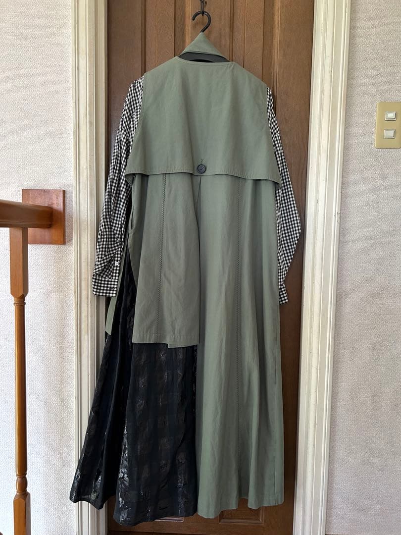 ENFÖLD トレンチコート 38 オリーブグリーン