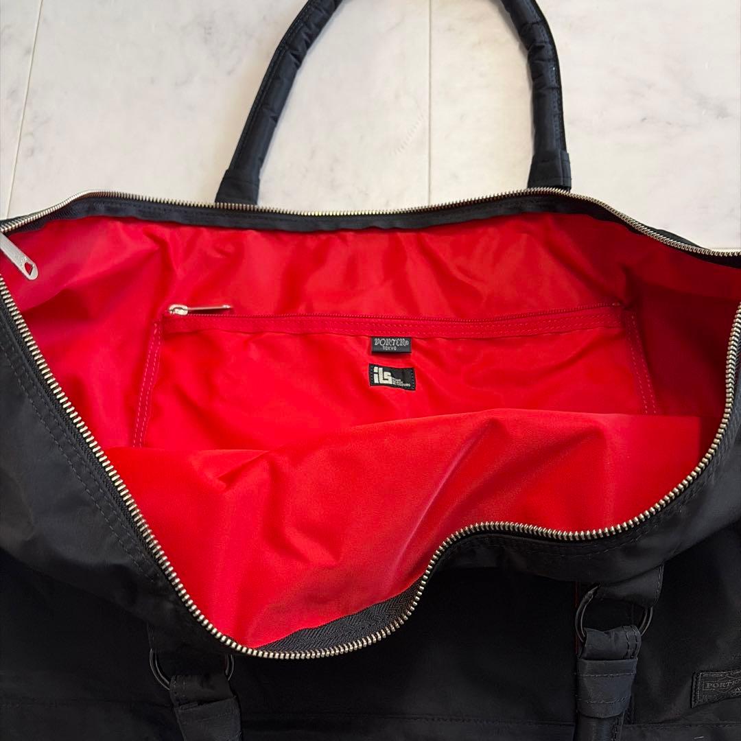 PORTER エルファイン　ボストンバッグ ブラック