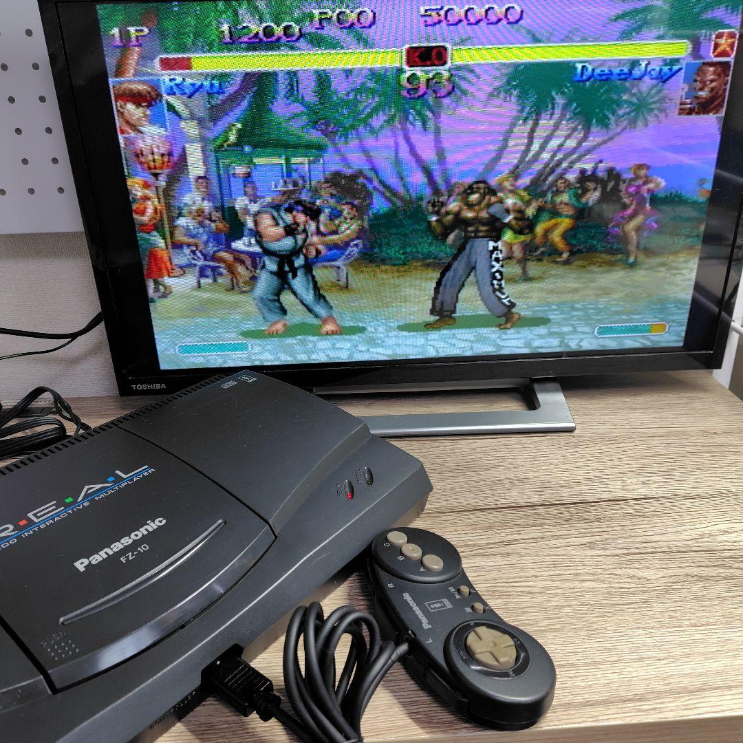 【動作確認済】3DO REAL　本体　ソフトPanasonic FZ-10