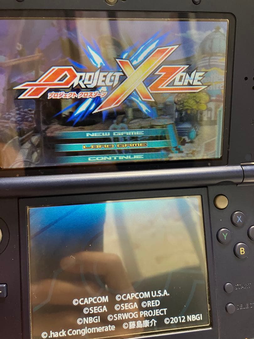 プロジェクトクロスゾーン1 & 2 セット販売　任天堂3DSゲームソフト