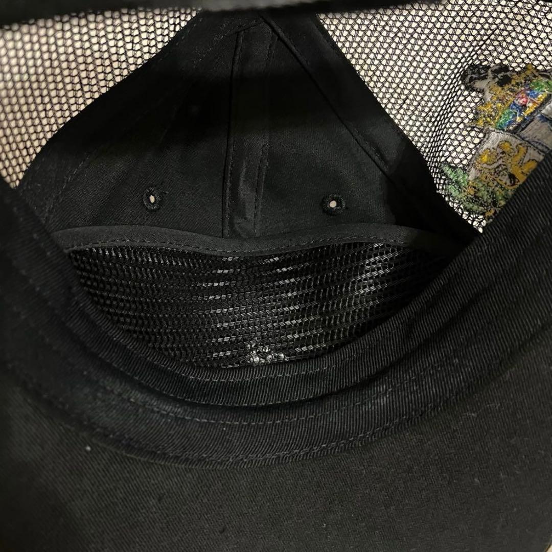 ゆ*じ様 Supreme Crest Mesh Back 6-Panel BLA