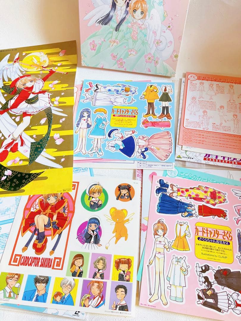 豪華特典付き　カードキャプターさくら 18枚+2枚劇場版 ld レーザーディスク