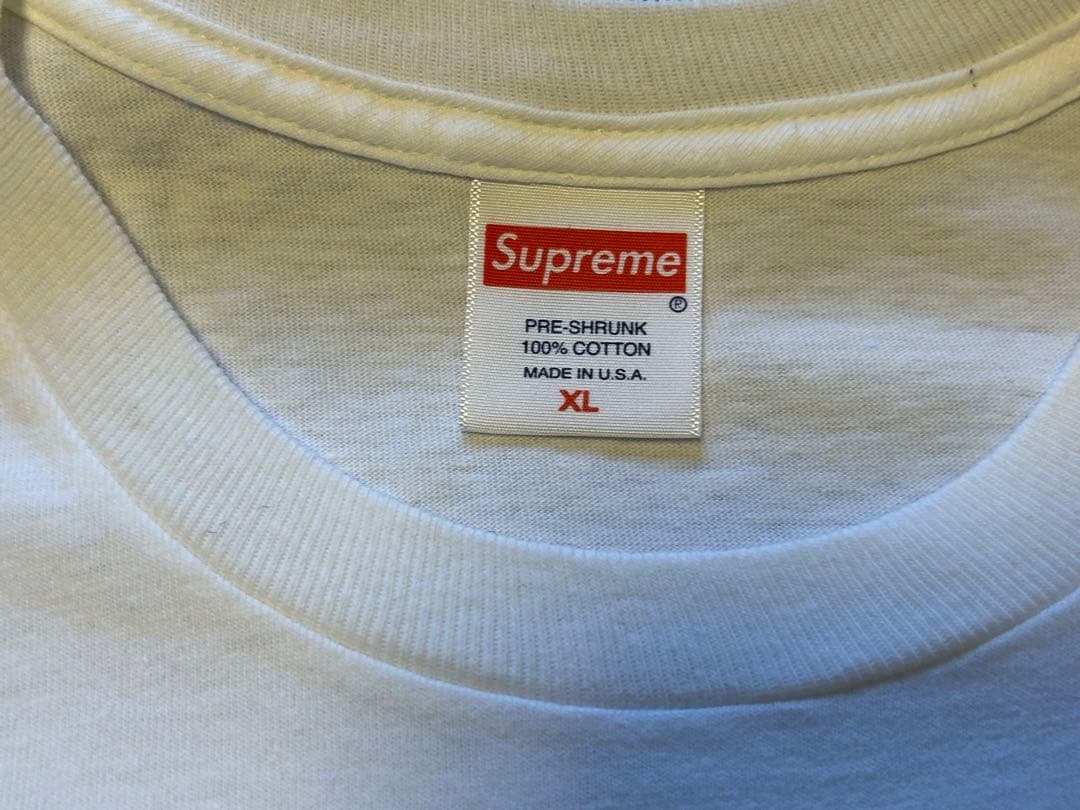 おっちんSup kaws chalk logo t box logo XL