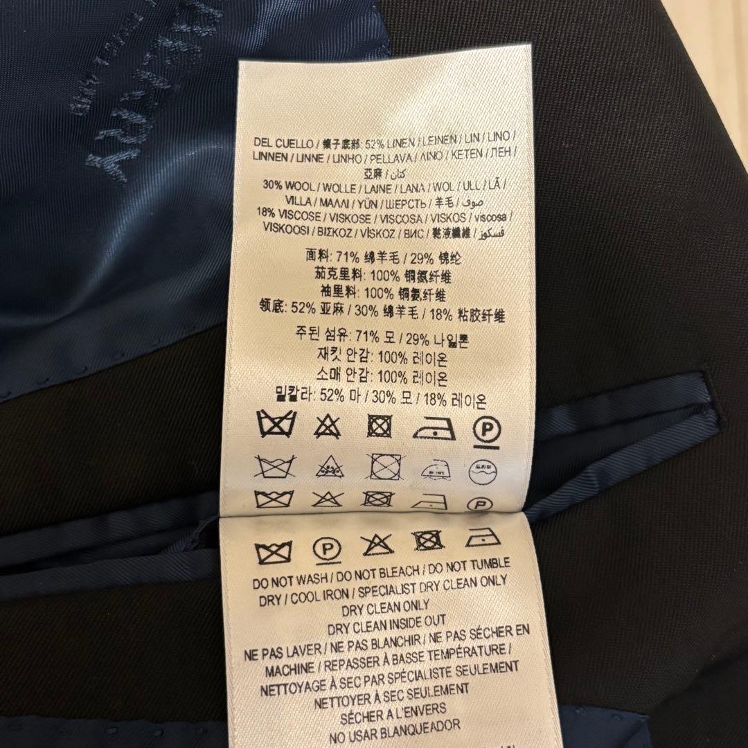 現行タグ　極美品　Burberry テーラードジャケット　ブラック