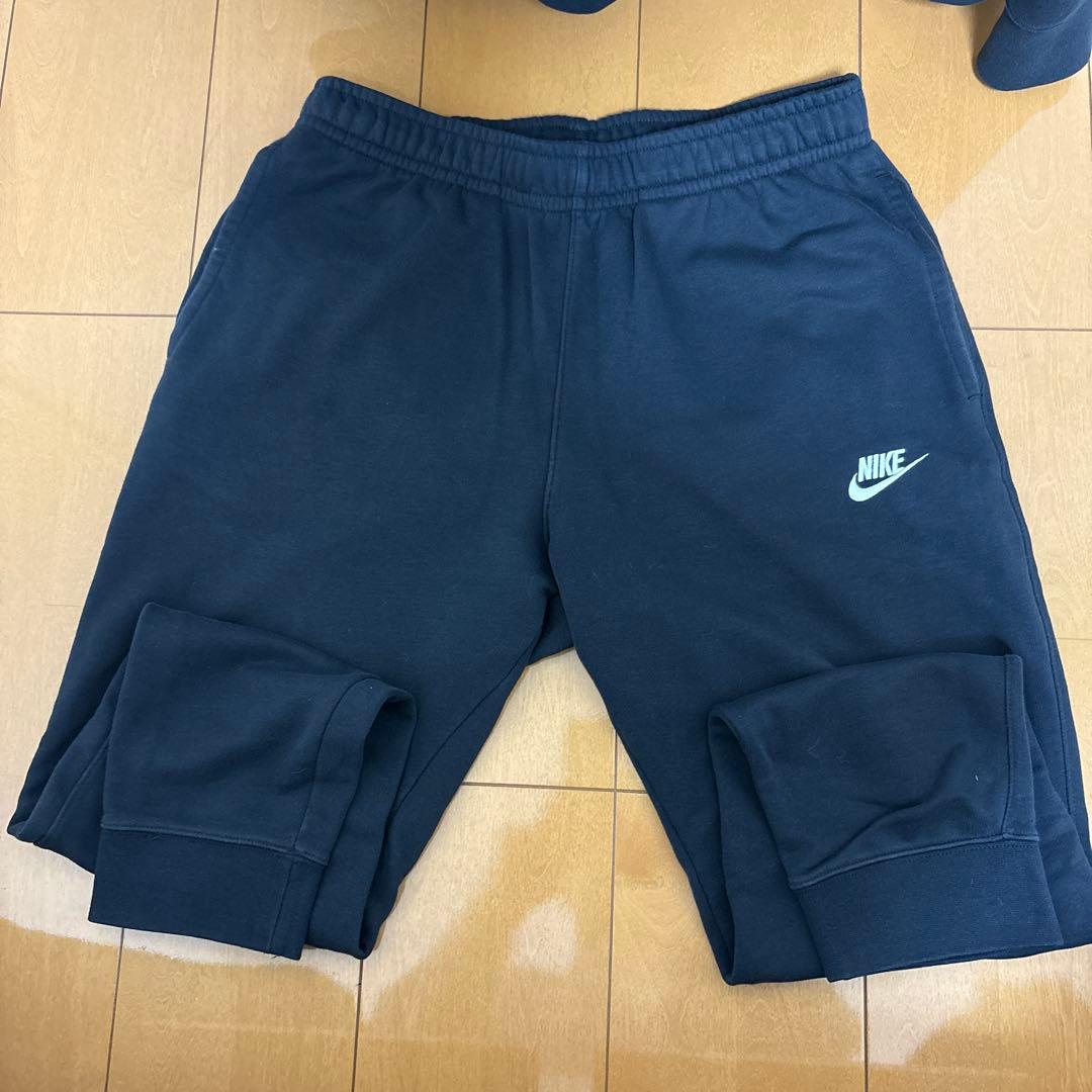 NIKE ナイキ 上下 ジップパーカー セットアップ / ブラック L 美品