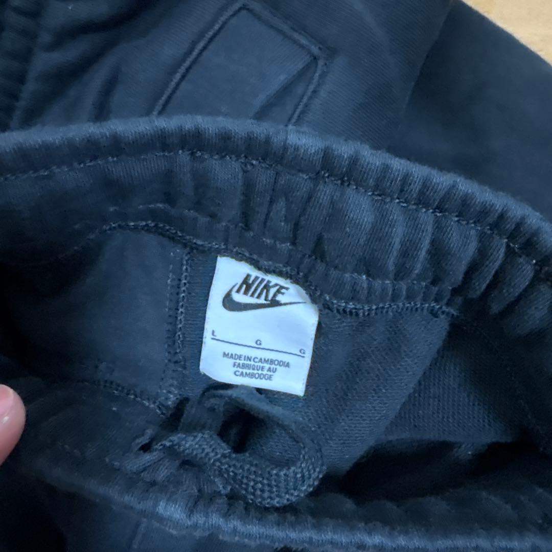 NIKE ナイキ 上下 ジップパーカー セットアップ / ブラック L 美品
