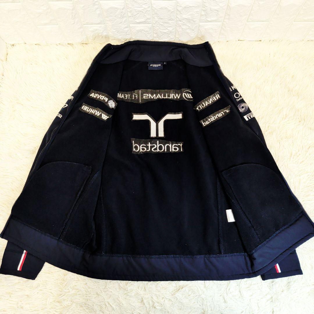 F1 WILLIAMS レーシングジャケット McGREGOR スポンサーロゴ