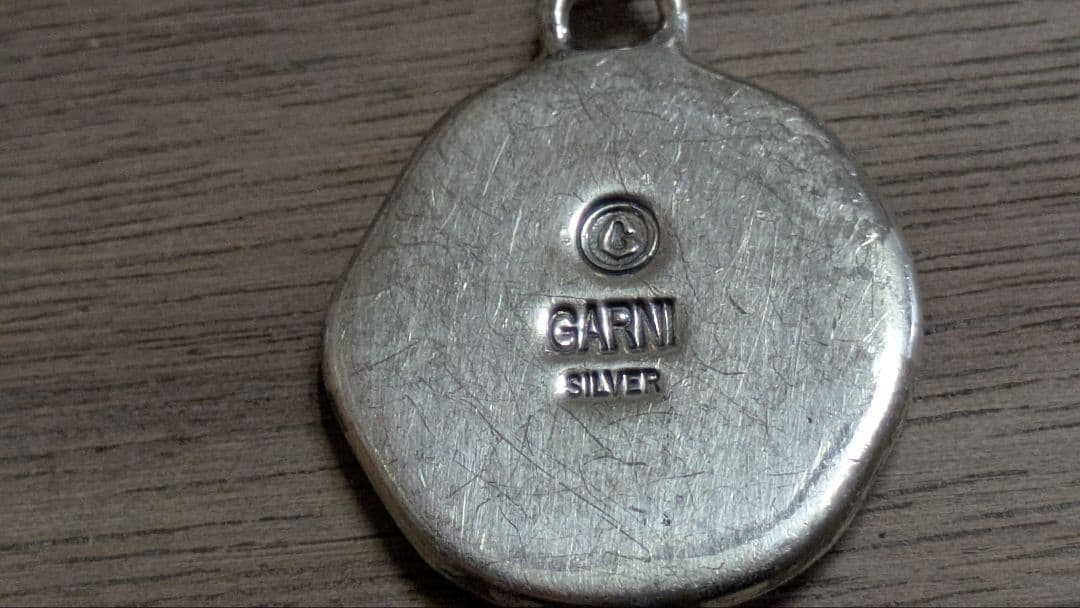 け*ー様 希少 GARNI ロゴネックレス シルバー925