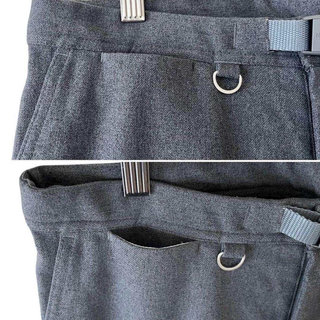 美品 ザノースフェイスパープルレーベル ロング パンツ ボトムス グレー メンズ