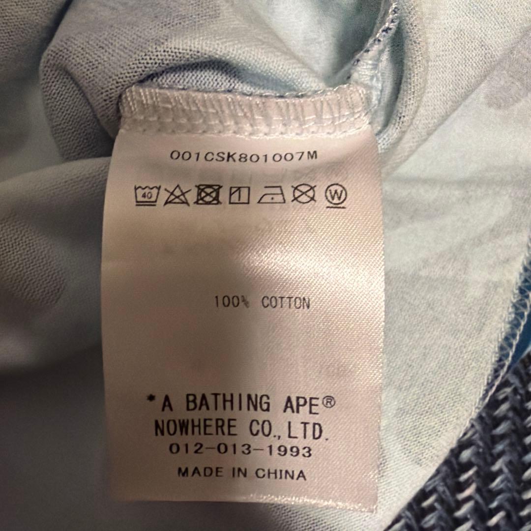 A Bathing Ape カモフラージュ Tシャツ XL