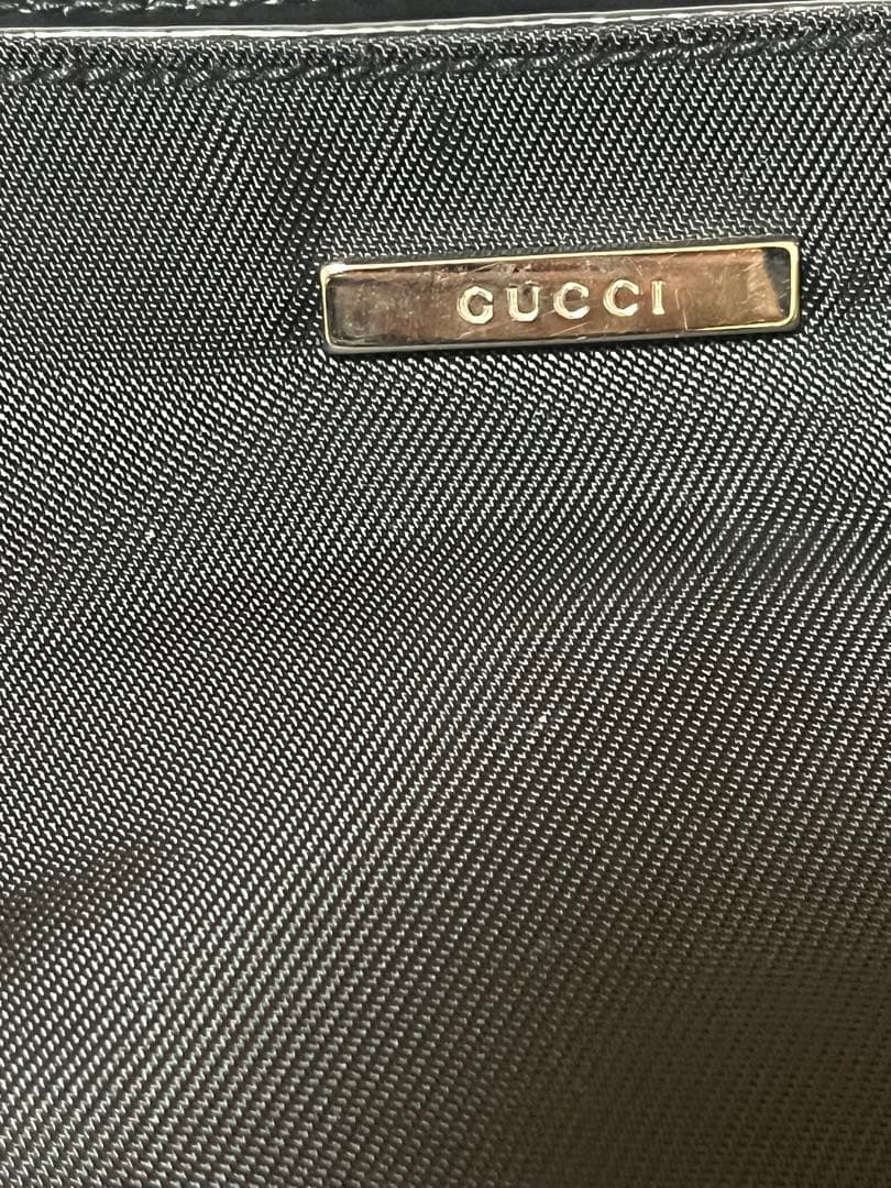 美品GUCCI グッチ 超大型ショルダーバッグ&バックインバック