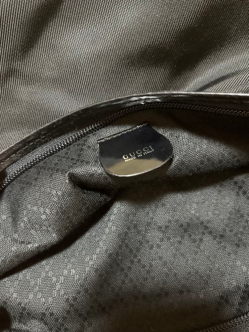 美品GUCCI グッチ 超大型ショルダーバッグ&バックインバック