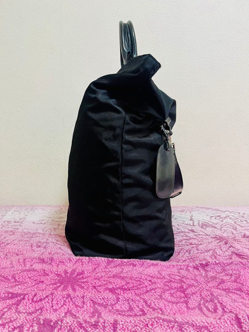 美品GUCCI グッチ 超大型ショルダーバッグ&バックインバック