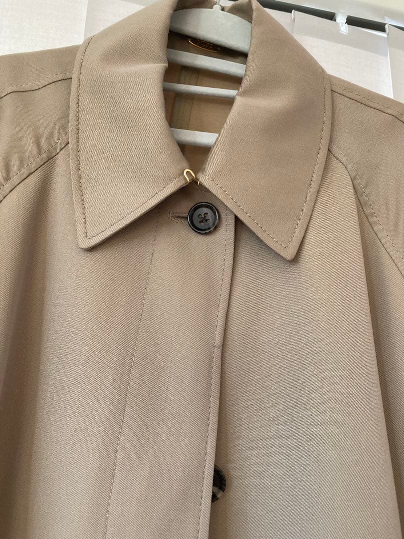 WOOLSILK ギャバトレンチコート　ドゥーズィエムクラス　トレンチコート