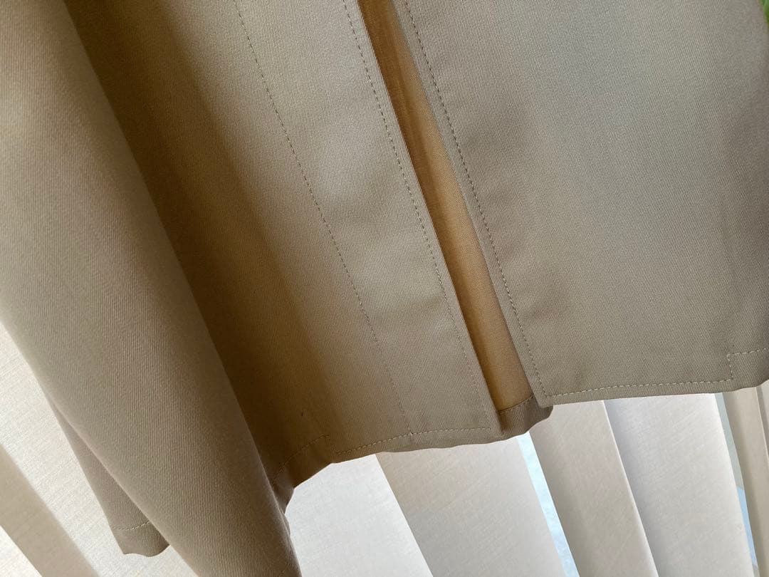 WOOLSILK ギャバトレンチコート　ドゥーズィエムクラス　トレンチコート