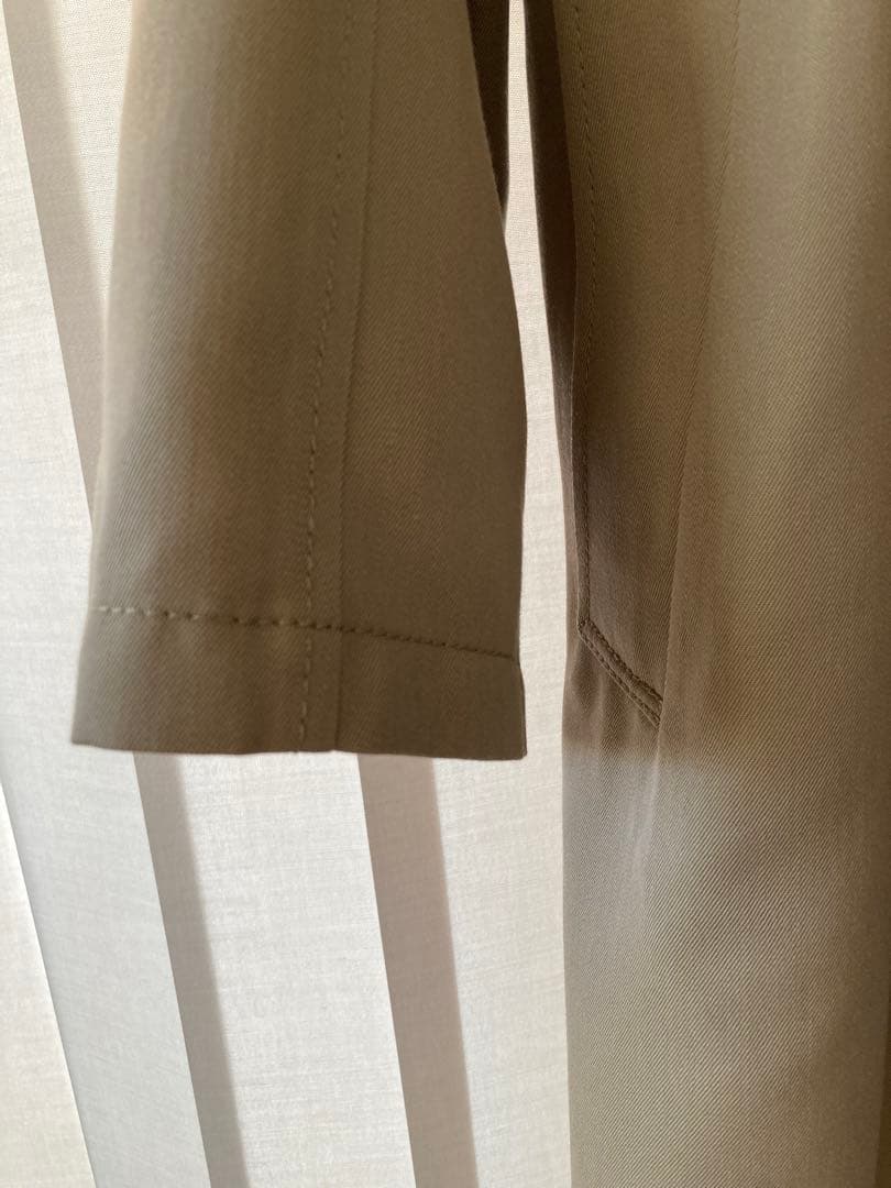 WOOLSILK ギャバトレンチコート　ドゥーズィエムクラス　トレンチコート