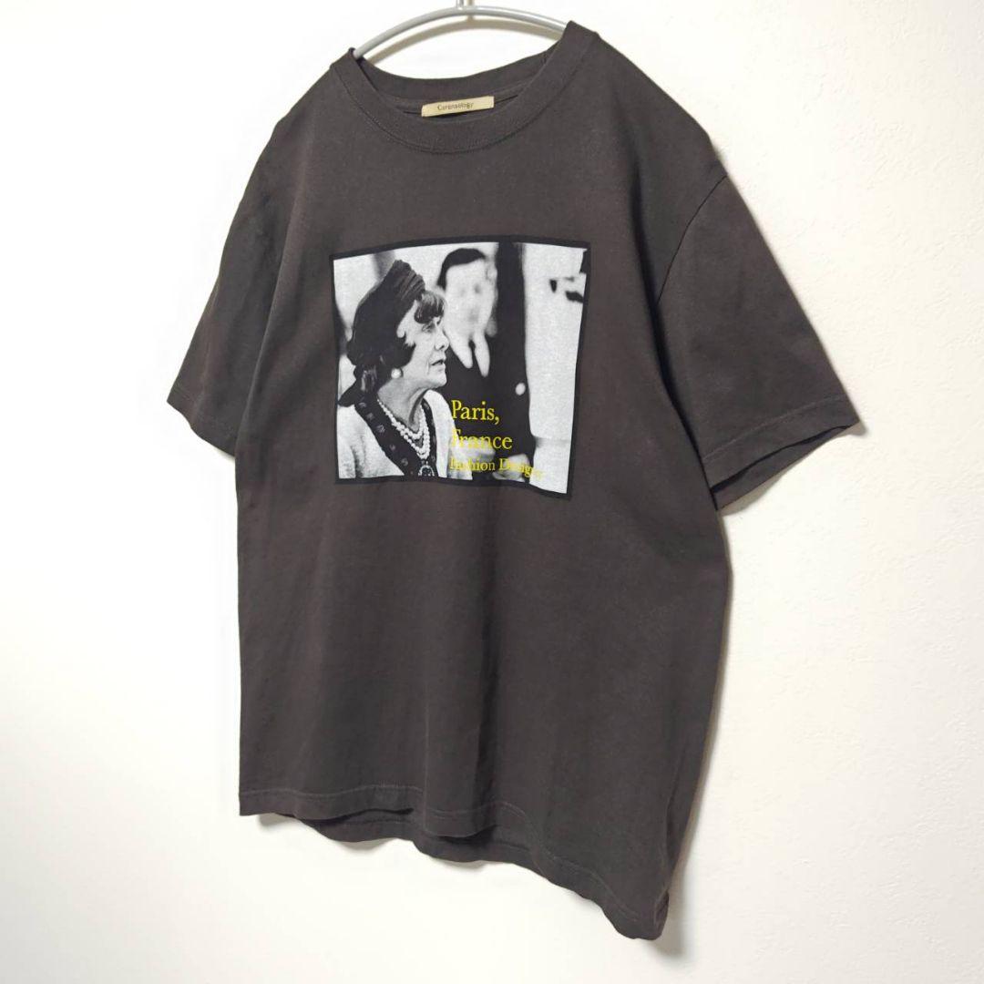 2024SS カレンソロジー 別注Tシャツ F 黒 LIFE ココシャネル