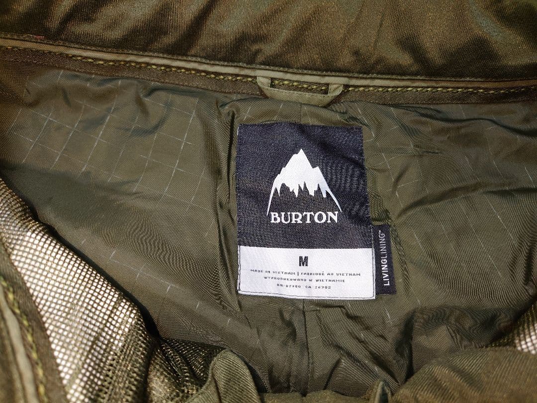 BURTON コバートパンツ カーキ メンズ スノーボード ウエア カーゴ