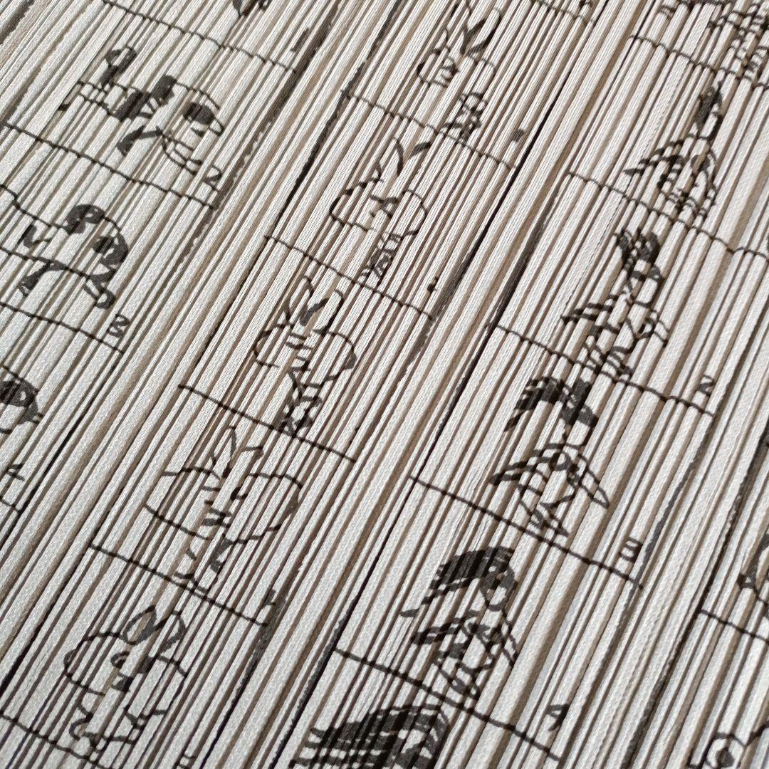 PLEATS PLEASE 半袖トップス コミック柄 グレー サイズ3