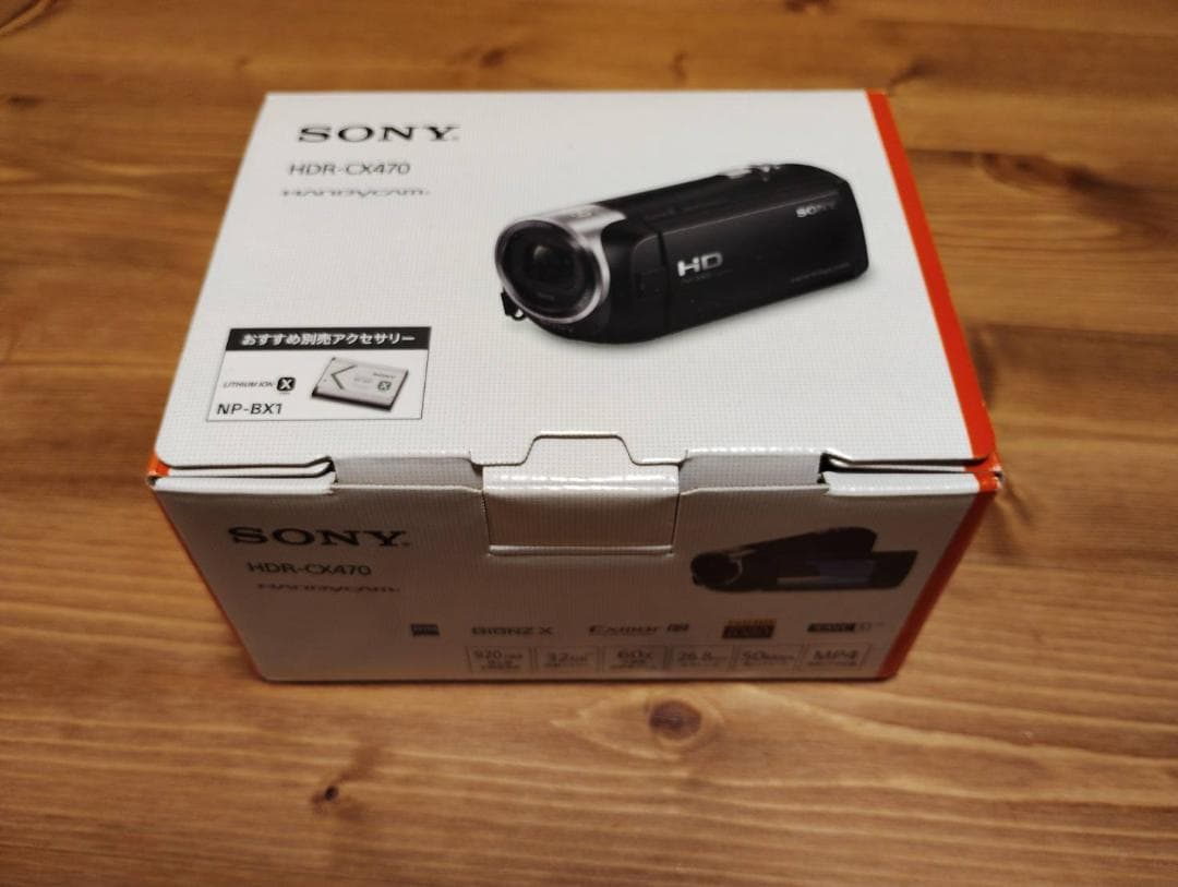 SONY HDR-CX470 ＆SandiskマイクロSD(256GB)