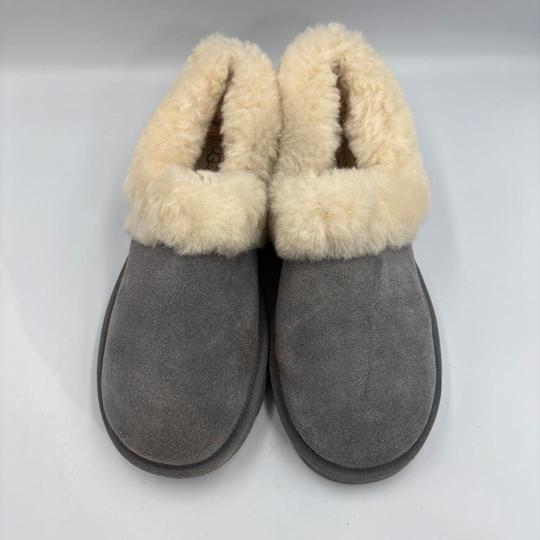UGG アグ ムートン　ブーツ Nita ニタ　グレー 24cmスリッポン