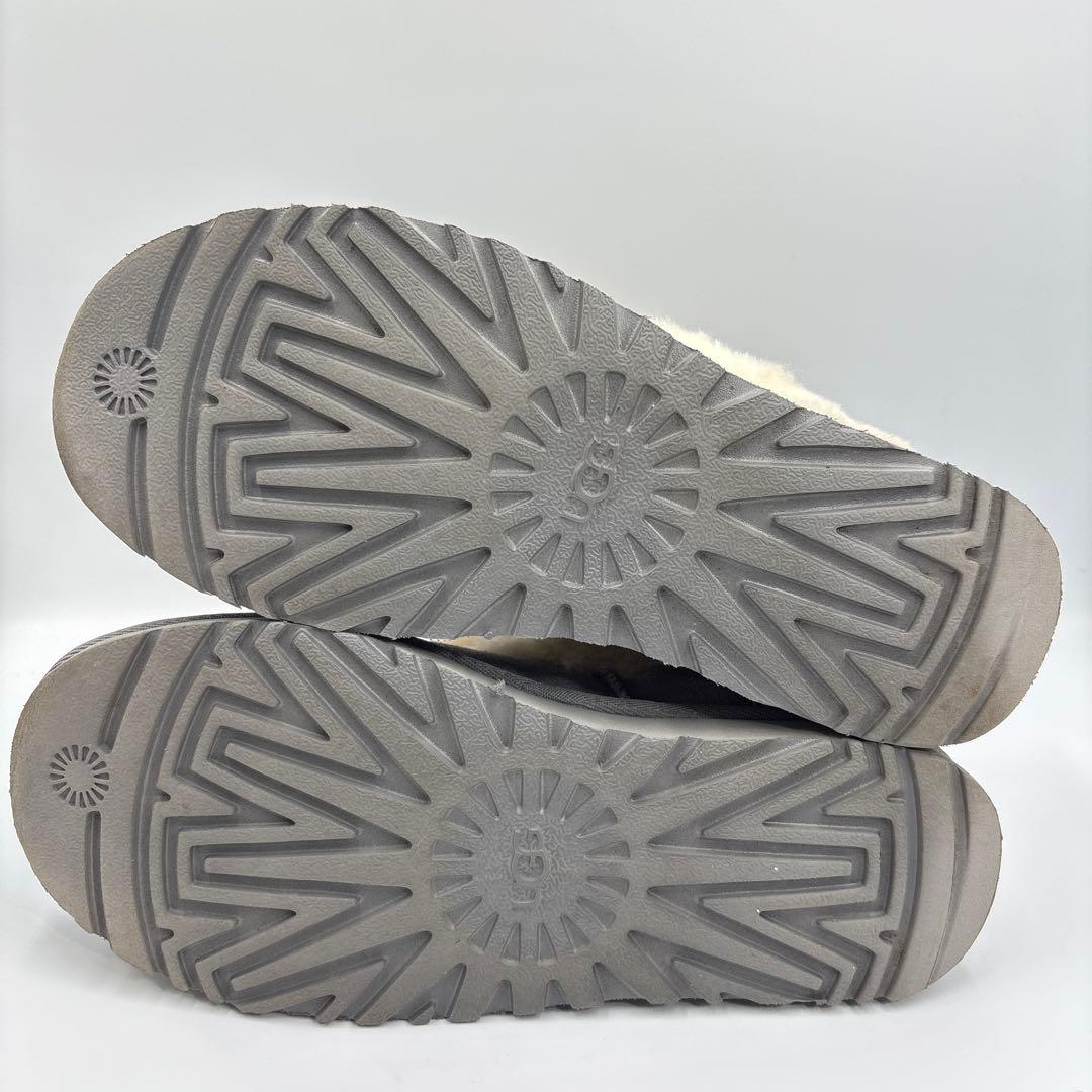 UGG アグ ムートン　ブーツ Nita ニタ　グレー 24cmスリッポン